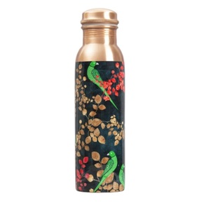 Factory Sales Shiny Polished Metal <b>Copper</b> Water Enamel Finishing Large Water <b>Bottle</b> With Leak Proof Lead <b>Drinking</b> Water <b>Bottle</b> - Product Image 1