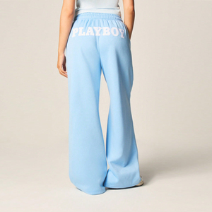 Nouveau pantalon cargo décontracté ample pour femme 2026, jogging taille haute élastique, pantalon de survêtement teint couleur ciel pour le printemps - Product Image 2