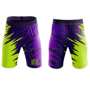 Ensemble de maillots de basket-ball sublimés personnalisés, violet, vert lime, 53, évacuation de l'humidité, unisexe, adulte, sans manches, coupe athlétique - Product Image 5