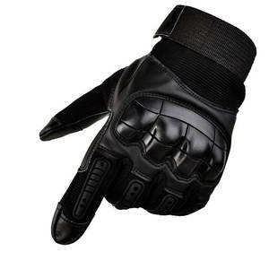 Guantes de Motocicleta de Cuero para Hombre, Pantalla Táctil, Logotipo Personalizado, Correa de Muñeca Ajustable, Transpirables, para Conducción y Carreras al Aire Libre - Product Image 6