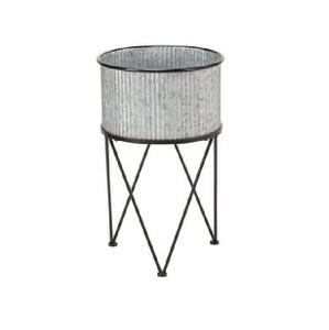 Support de pot de fleurs en métal noir thermolaqué de qualité supérieure, idéal pour la maison, la cuisine et les fêtes, taille et forme personnalisables - Product Image 2