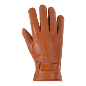 Gants en cuir d'agneau véritable pour hommes, noirs classiques perforés, gants de motard, gants de conduite, doux, respirants, à doigts complets, OEM ODM - Product Image 5