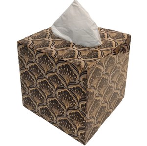 Elegant Resin Tissue <b>Box</b> Organizer Stylish Decorative Home Accessory for Dining <b>Tables</b> and <b>Coffee</b> <b>Tables</b> - Product Image 1