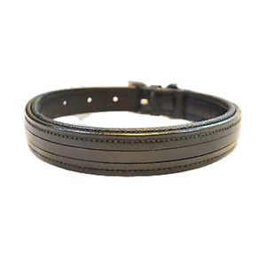 ปลอกคอสุนัขหนังแท้แบบมีช่องว่างบุด้วยหนัง  รับทำโลโก้ตามสั่ง  ผู้ผลิตขายส่ง OEM คุณภาพพรีเมียม ทนทาน - Product Image 6