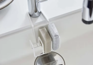 Support d'éponge pour robinet de cuisine OEM/ODM Vietnam, égouttoir métallique, organisateur d'évier, étagère de rangement - Product Image 1