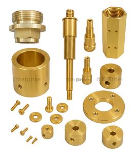 Servicio de Mecanizado CNC Personalizado, Piezas de Torneado de Latón, Fresado de Precisión para Electrónica, Terminales Metálicos, Componentes Electrónicos - Product Image 6