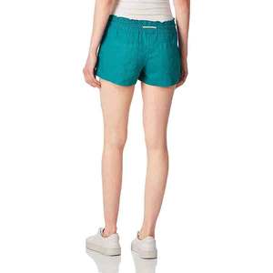 Shorts cargo en jean taille haute pour femme, à taille élastique, séchage rapide, pour cyclisme, yoga, course à pied, plage, imprimés personnalisés, confortables - Product Image 2