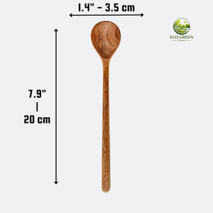 Cute Short Wooden Caddy with Round <b>Spoon</b> for Business Gifts Mini Red Wood <b>Spoon</b> - Product Image 5