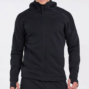 Sweat à capuche zippé pour homme, fabriqué par un grand fabricant, avec impression personnalisée en relief, coupe oversize, doublure thermique, en vente - Product Image 5