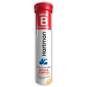 Méga Complexe B 20 Comprimés Effervescents Saveurs Abricot Pêche Dosage Adulte Complément Alimentaire pour Adolescents Femmes Enceintes - Product Image 3