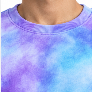 Conjunto Deportivo Tie Dye Oversize con Sudadera con Capucha y Pantalones de Chándal Holgados, Ropa Urbana Moderna para Venta al Por Mayor a Nivel Global - Product Image 4