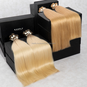 ผมต่อปลายเคราตินผมต่อทำจากผมจริงย้อมสีผมแท้แบบ Fumi - Product Image 3