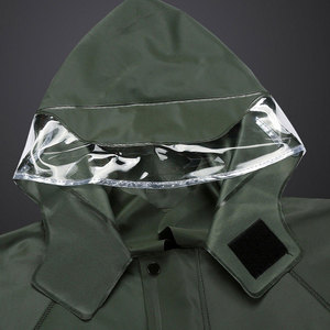 Traje Impermeable para Lluvia, Conjunto de Ropa Impermeable para Hombre y Mujer, Chaqueta y Pantalones Unisex Diseñados para Lluvia Intensa, Resistentes al Viento y de Secado Rápido - Product Image 3