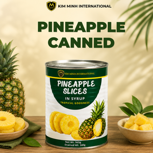 Rodajas de Piña en Almíbar Kim Minh International, 565g, Fruta Tropical Enlatada, Peso Neto 565g, Peso Drenado 340g - Product Image 2