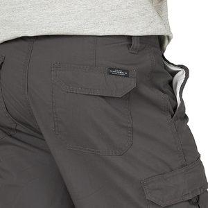 Pantalones Cortos Cargo Gris Oscuro para Hombre, Cintura Media, Transpirables, de Algodón y Poliéster, Casuales, para Verano, con Bolsillos - Product Image 2