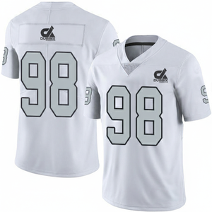 Maillots de football américain style entraînement, design original, fournisseur chinois, prix abordable, durables, en polyester pour adultes, manches courtes - Product Image 3