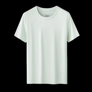 T-shirt d'été à manches courtes pour homme, 94% modal, 6% élasthanne, col rond, couleur unie, sous-vêtements décontractés, marque de vêtements pour homme de haute qualité, nouveauté - Product Image 6