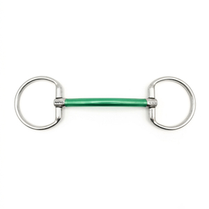 Bocado de hierro dulce premium con anillo fijo para entrenamiento de equitación, accesorios ecuestres, productos para caballos, proveedor OEM - Product Image 1