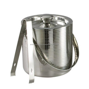 Cubetera de Acero Inoxidable de Lujo con Acabado Moderno, Enfriador de Bebidas, Accesorio Duradero para Bar, Uso en Fiestas, Hogar y Hotel - Product Image 2