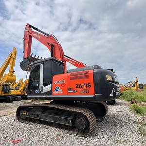 En stock, Hitachi ZX240, mini-excavatrice sur chenilles de 24 tonnes, homologuée EPA, grande excavatrice d'occasion, <span class=keywords><strong>vente</strong></span> aux enchères, excavatrice d'occasion à prix avantageux - Product Image 3