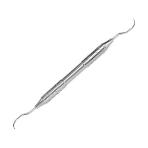 Curette dentaire rigide Gracey 13-14 en acier inoxydable à double extrémité, instrument parodontal, curette distale pour dents postérieures, détartreur d'hygiène dentaire - Product Image 6