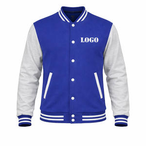 Veste universitaire personnalisée en gros, blouson bomber pour hommes, tenue d'équipe, fournisseur B2B, uniforme de baseball universitaire, fabricant de polaires - Product Image 1