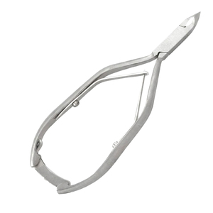 Coupe-ongles en acier inoxydable 10 mm à pointe biseautée, durable, pour manucure, fabriqué au Pakistan - Product Image 2