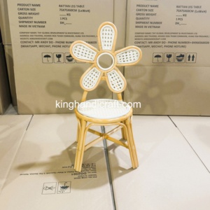 Silla Infantil de Mimbre Hecha a Mano para Alquiler, Muebles Decorativos de Mimbre para Niños, para Organizadores de Eventos, Proveedor Mayorista OEM - Product Image 3