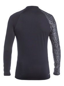 Camiseta Deportiva de Manga Larga para Hombre, Protección UV, Color Rojo y Negro, Secado Rápido, Poliéster, Capa Base, Logotipo Frontal ATTIRELY SPORTS - Product Image 6