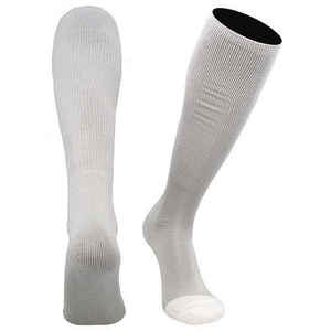 Red Knee High <b>Socks</b> Breathable Knitted Solid Color for Basketball Adults Sports Wear - Product Image 4