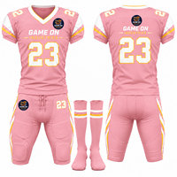 Fabricant de vêtements d'extérieur et d'uniformes de football américain, impression de logo personnalisé sur tissu de haute qualité, faible MOQ et prix de gros.