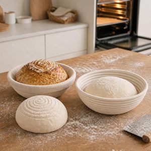 Rattan <b>Bread</b> Proofing <b>Basket</b> Handmade Natural Banneton <b>Basket</b> Woven Sourdough Baking <b>Basket</b> Wholesale Supplier In Vietnam - Product Image 5