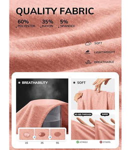 Soft <b>Blush</b> Pink Women's Winter Hoodie with Full Sleeves Hooded Collar Nonwoven Fabric Front Logo-Lightweight Breathable Comfort - Product Image 3