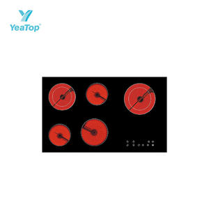 Table <span class=keywords><strong>de</strong></span> <span class=keywords><strong>cuisson</strong></span> à induction multi-brûleurs encastrable en céramique pour usage commercial et domestique avec fonction <span class=keywords><strong>de</strong></span> chauffage par ondes lumineuses et <span class=keywords><strong>de</strong></span> réservation <span class=keywords><strong>de</strong></span> temps - Product Image 4