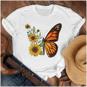 Camisetas Personalizadas para Hombre y Mujer, con Estampado Gráfico OEM, Tejidas, 100% Algodón, Cuello Redondo, Manga Corta, Estilo Urbano Informal, Transpirables y Ecológicas - Product Image 1