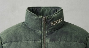 Chaqueta Acolchada con Capucha para Hombre, Color Verde Degradado, Resistente al Viento, Gruesa, de Poliéster, Informal para Invierno, de Buena Calidad y Cómoda - Product Image 5