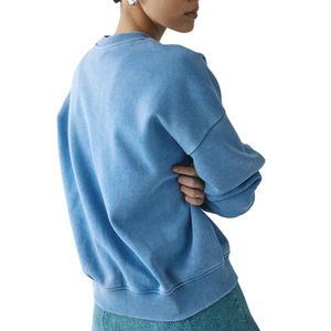 Sweat-shirt oversize pour femme, coupe décontractée, pull à manches longues, doux et confortable, en molleton, col rond, vêtements personnalisés - Product Image 4