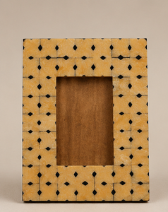 Modern Geometric Bone Inlay Eco-Friendly for Photo <b>Frame</b> Decorative Black <b>White</b> Handmade Picture <b>Frame</b> Luxury Tabletop Home - Product Image 5