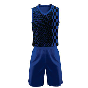 Ensemble d'uniformes de basketball professionnels respirants 100 % polyester imprimés pour adultes, avec logo sublimé et numéros de joueur – Vente en gros - Product Image 4