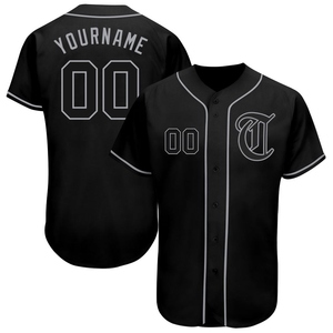 Maillot de baseball authentique OMMIZ INDUSTRY personnalisé noir, rose et bleu clair, style Drift, le plus vendu en gros - Product Image 2