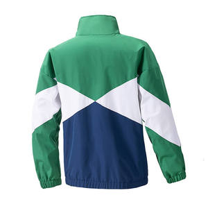 OEM Unisex Windbreaker <b>Jacket</b> Stand Collar Waterproof Anti-Bacterial Breathable Lightweight <b>Winter</b> Training Sports <b>Running</b> - Product Image 4