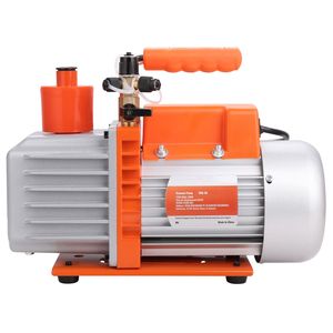 Pompa per vuoto HVAC a palette rotative a 2 stadi da 1/3 HP (5 CFM 120V 1/4" SAE 3/8" SAE 1/2" ACME) - Product Image 1