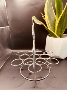 Heavy Duty Metal <b>Egg</b> Basket Organizer, Countertop <b>Egg</b> <b>Storage</b> Container - Product Image 4