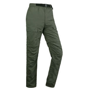 Pantalones de trabajo resistentes a desgarros con múltiples bolsillos, pantalones reflectantes para senderismo, pantalones de senderismo personalizados para hombre. - Product Image 4