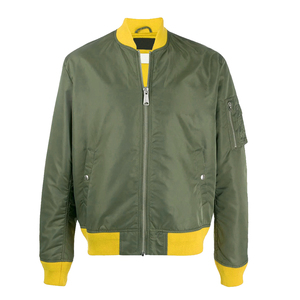 Wholesale Unisex Premium Quality Winter <b>Varsity</b> Satin <b>Bomber</b> <b>Jackets</b> Windproof Eco-Friendly Heated Quick Dry Custom Logo Durable - Product Image 3