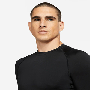 Camisetas Deportivas Transpirables con Logotipo Personalizado, Último Diseño, Camiseta Deportiva para Hombre, Color Sólido, Mangas Largas - Product Image 3