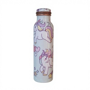 OEM Carbon Steel Double Wall Insulated Eco-Friendly Dishwasher Safe Lid Hand Grip <b>Straw</b> Water <b>Bottle</b> Custom Logo Anniversary - Product Image 6