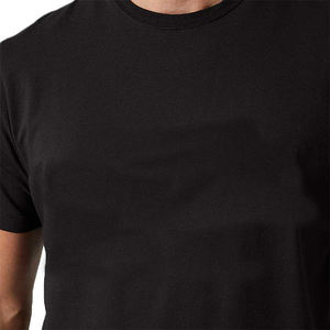 T-shirt pour homme à col en V et manches courtes en 100 % laine mérinos, personnalisable, uni, pour l'entraînement ou les occasions décontractées - Product Image 3