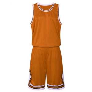 Conjunto de Uniforme de Baloncesto Personalizado, Jersey Amarillo sin Mangas con Pantalones Cortos, 100% Poliéster Transpirable, Ropa Deportiva Unisex para Adultos - Product Image 2