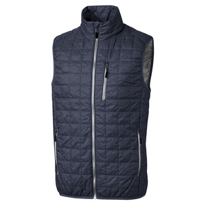 <b>Mens</b> Full Zip Sleeveless Vest <b>Jacket</b> For <b>Men</b> With High Neck And Functional <b>Utility</b> Pocket Features - Product Image 6